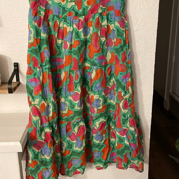 Amanda Uprichard Multicolor Pierre Midi Dress Size S - Picture 8 of 11